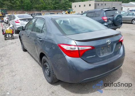 2016 Toyota Corolla S из США, поврежденный, VIN 2T1BURHE2GC649011